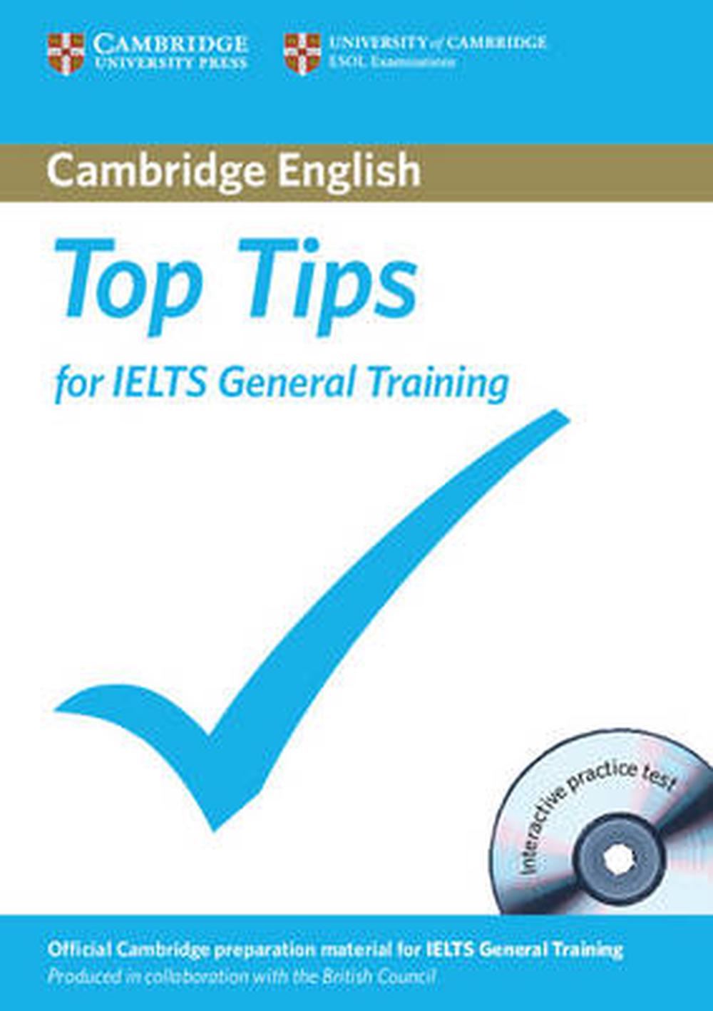 Top Tips for IELTS General Training Paperback with CD-ROM by Cambridge ...