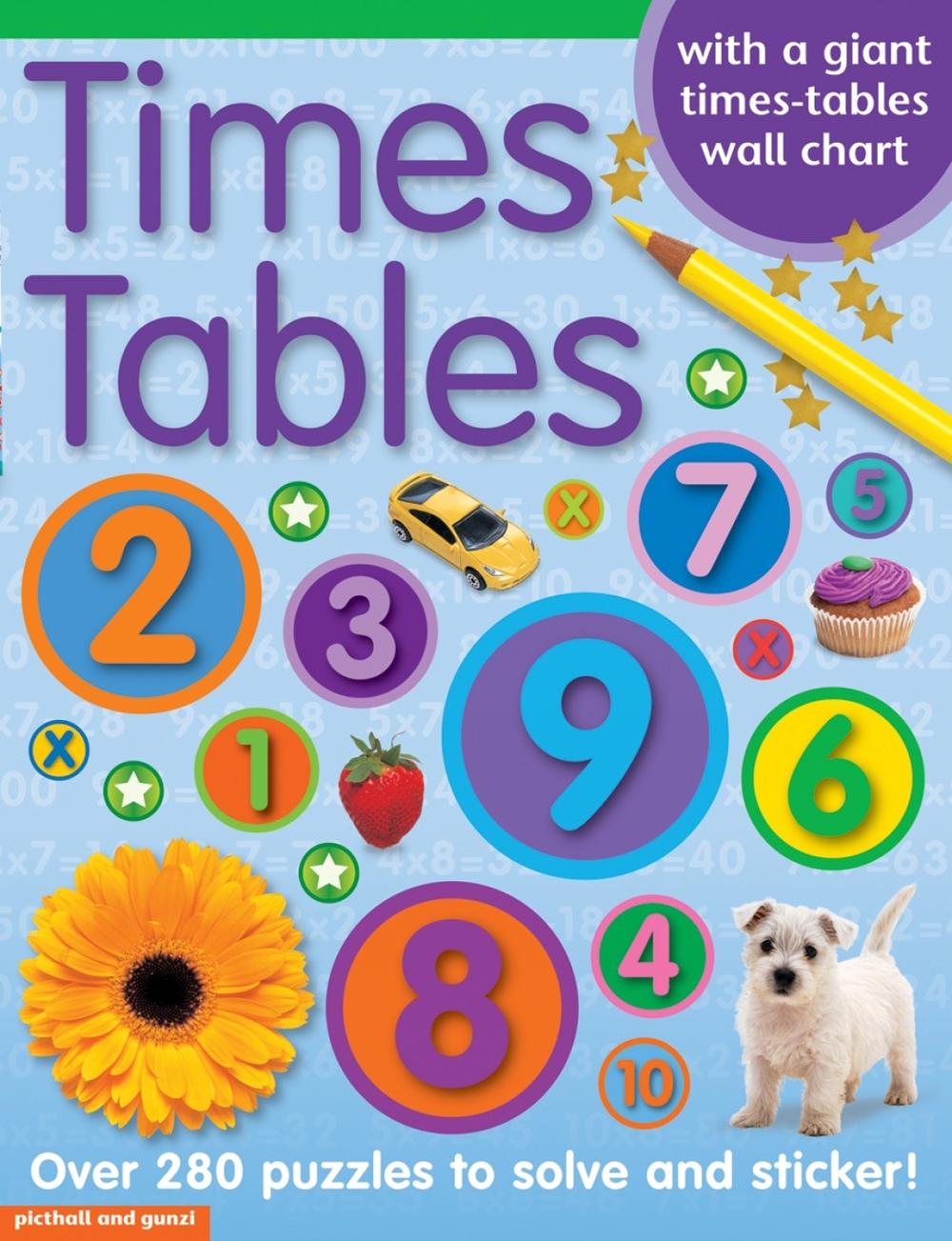 Times Tables Sticker Book, 9781906572884