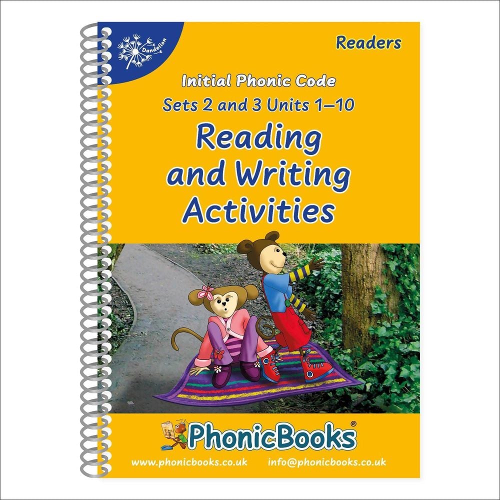 Phonic Books Dandelion Readers Reading and Writing Activities Set 2 Units 1-10 and Set 3 Units 1-10 by Phonic Books - ISBN: 9781907170614