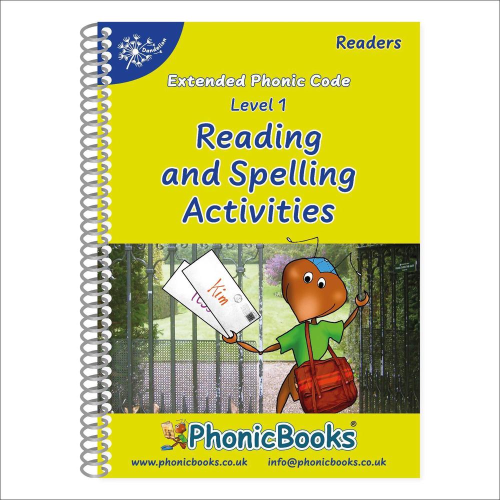 Phonic Books Dandelion Readers Reading and Spelling Activities Vowel Spellings Level 1 by Phonic Books - ISBN: 9781907170928