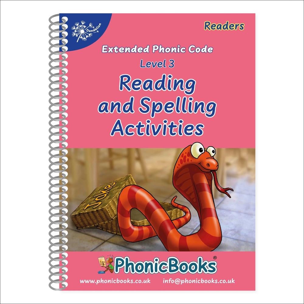 Phonic Books Dandelion Readers Reading and Spelling Activities Vowel Spellings Level 3 by Phonic Books - ISBN: 9781907170942