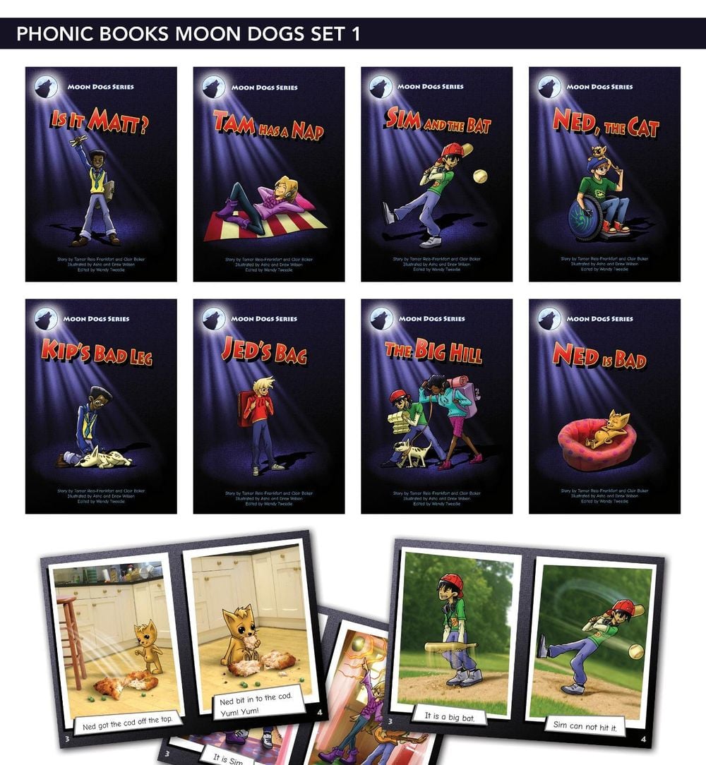 Phonic Books Moon Dogs Set 1 by Phonic Books - ISBN: 9781907170959