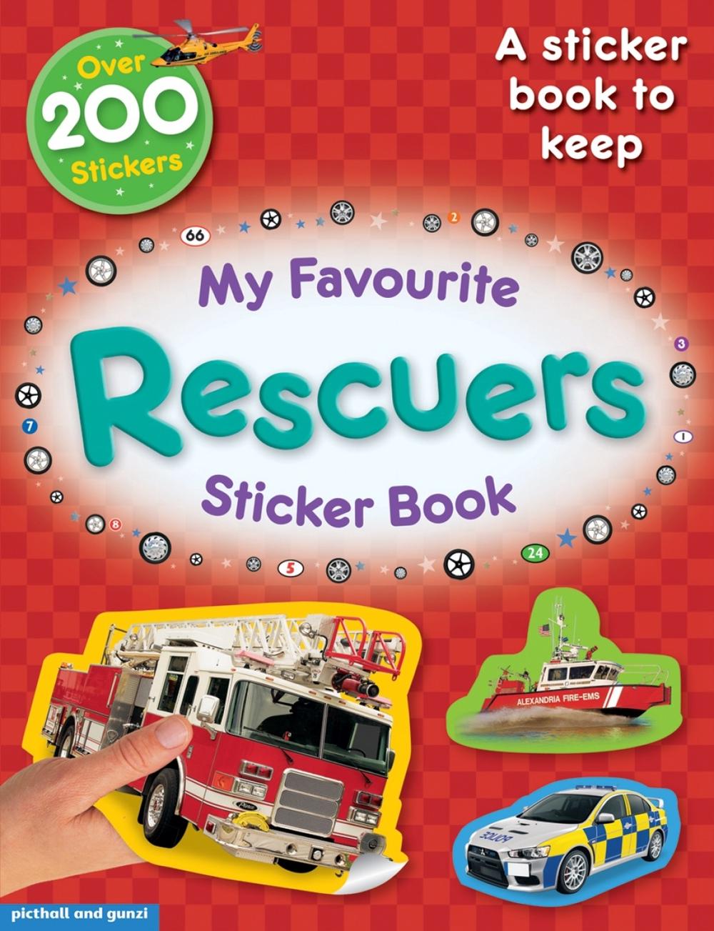 My Favourite Rescuers Sticker Book by Paul Calver - ISBN: 9781907604218