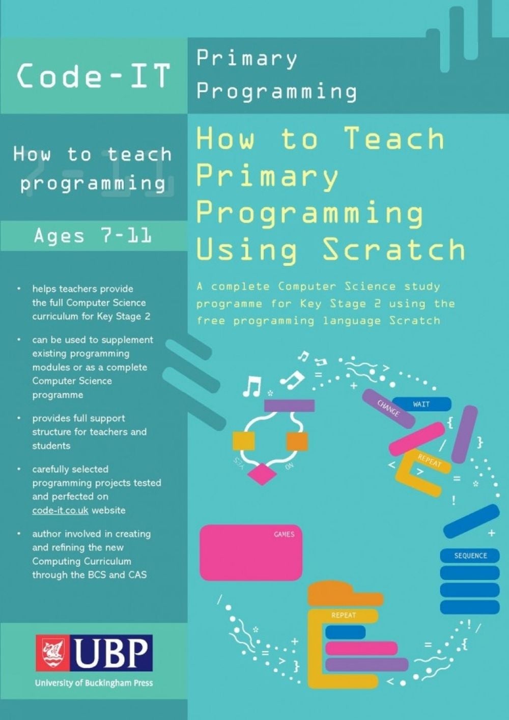Primary Scratch Coding Code-It: How To Teach Primary Programming Using Scratch by Phil Bagge ...