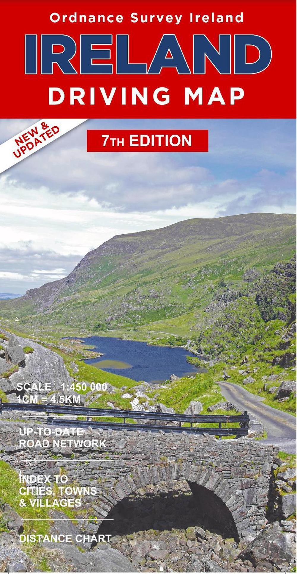 Ireland Driving Map - ISBN: 9781908852885