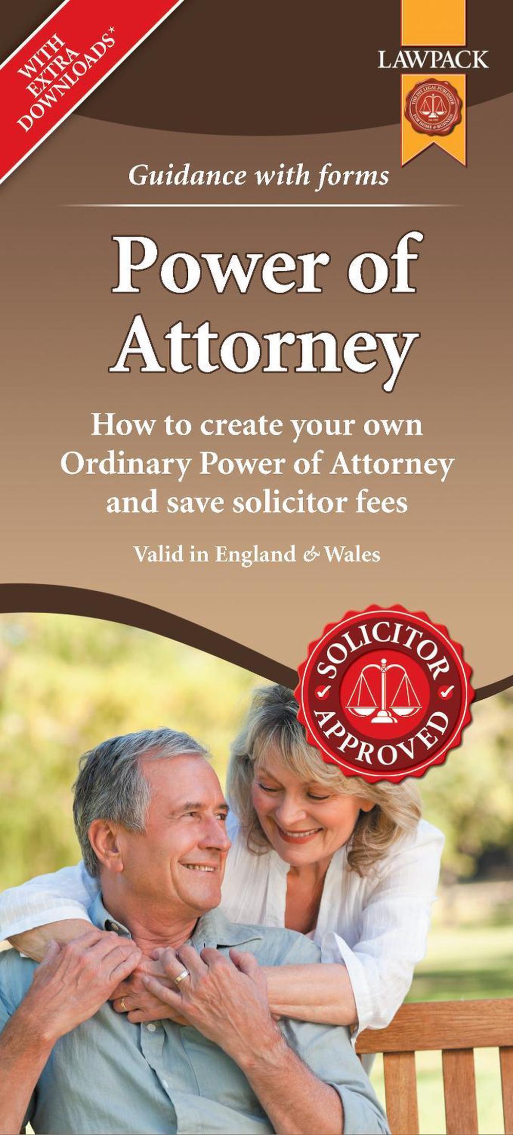 Power of Attorney Form Pack, 9781909104204