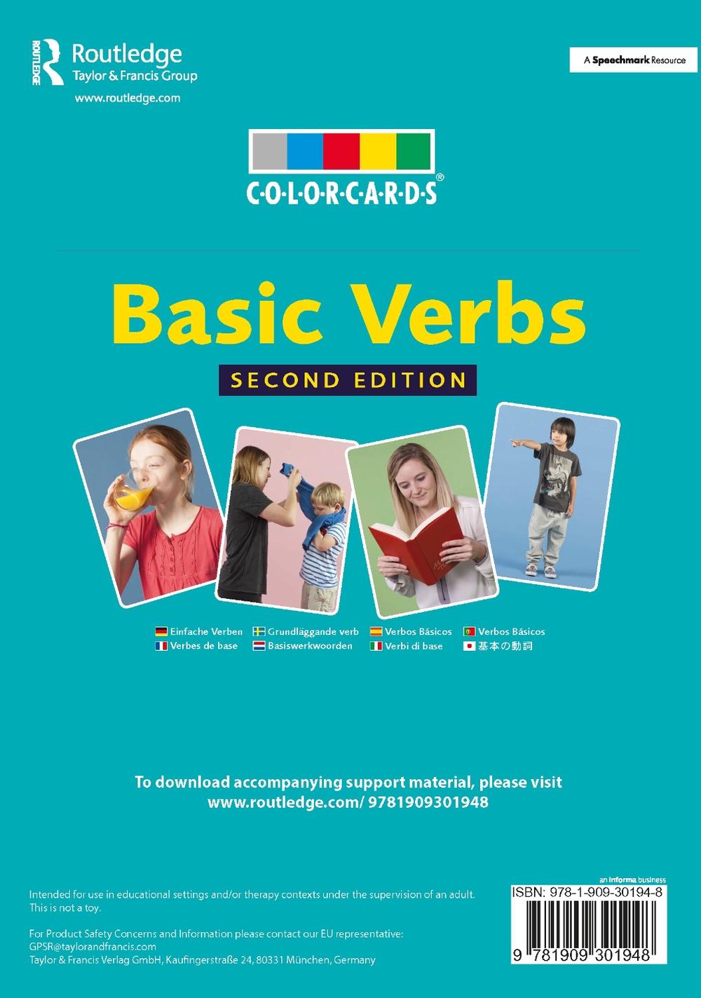 Basic Verbs: Colorcards, 2nd Edition, 9781909301948