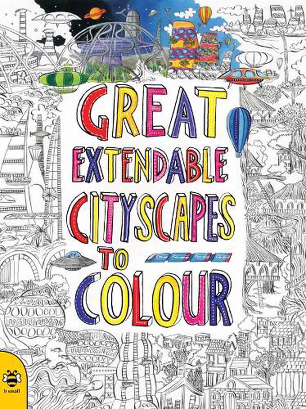 Great Extendable Cityscapes to Colour, 9781909767621