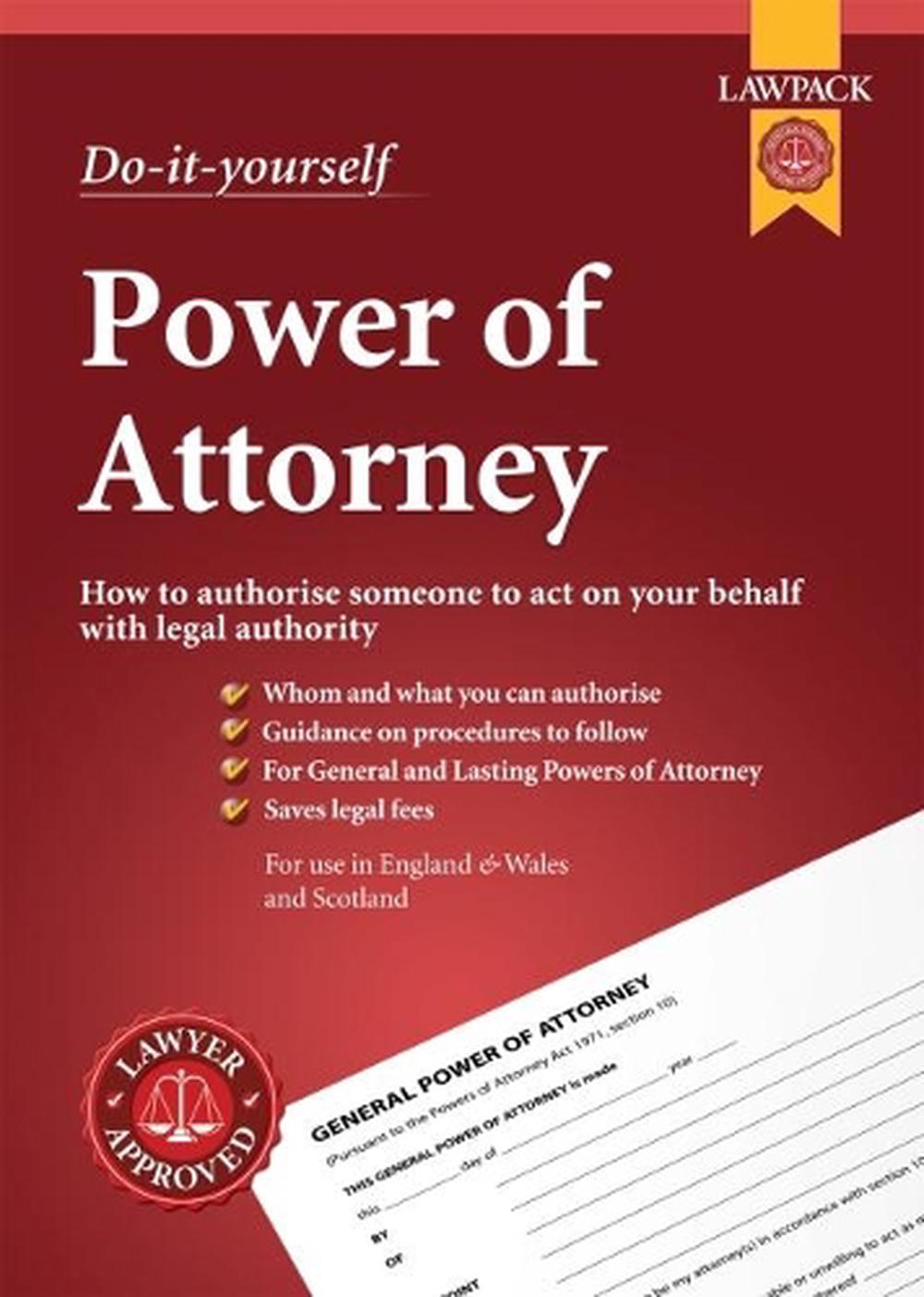 Lawpack Power of Attorney DIY Kit, 9781910143100