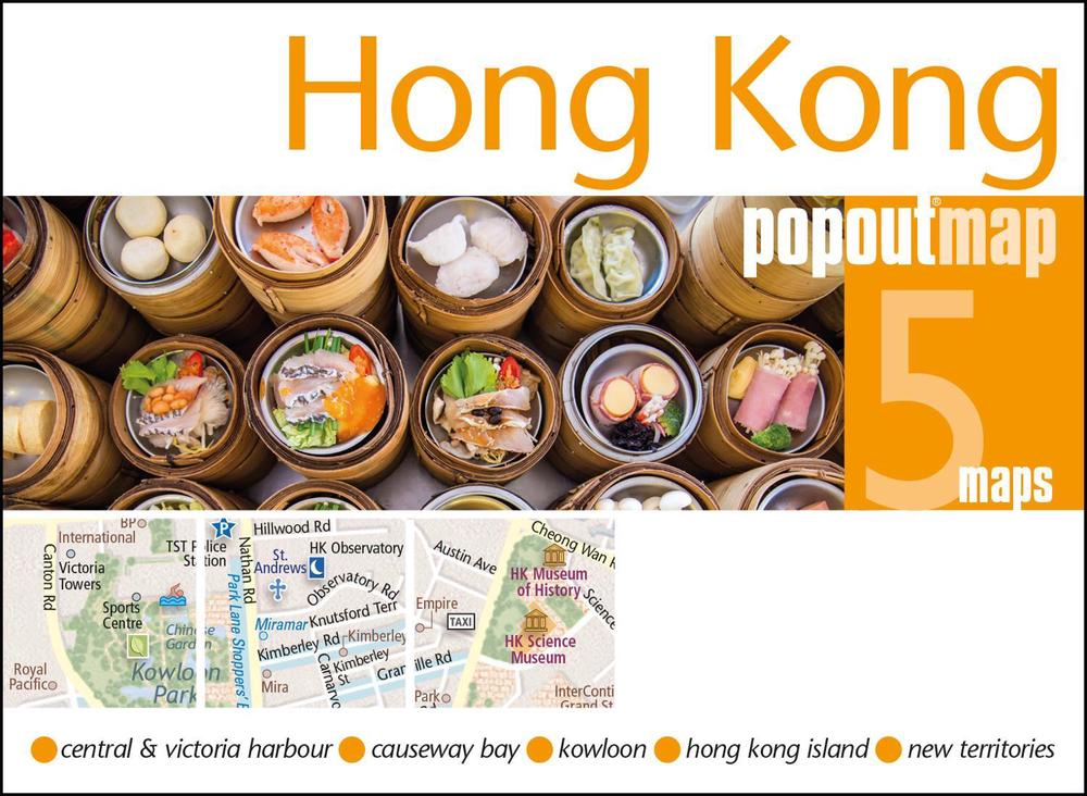 Hong Kong PopOut Map, 9781910218730