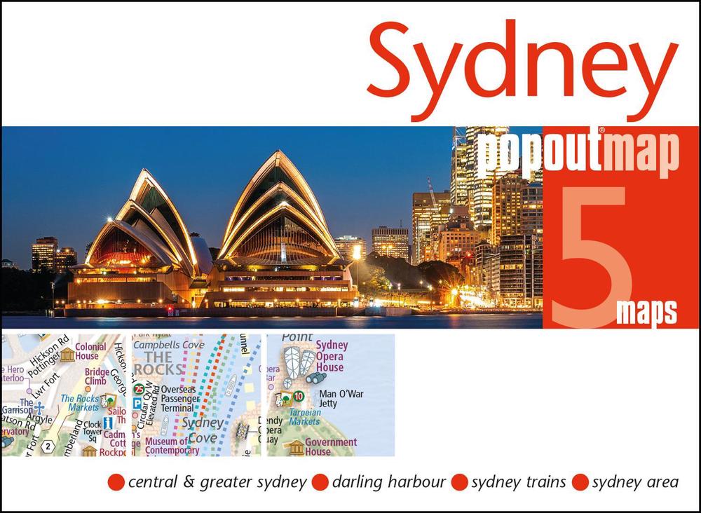 Sydney Popout Map, 9781910218860