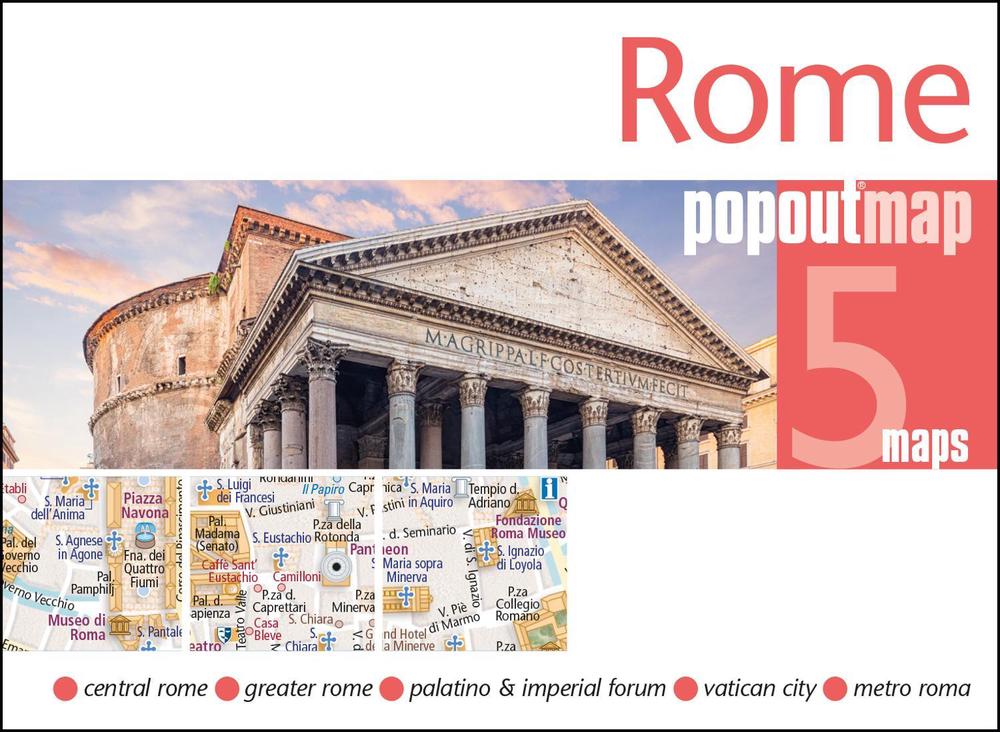 Rome PopOut Map, 9781910218891
