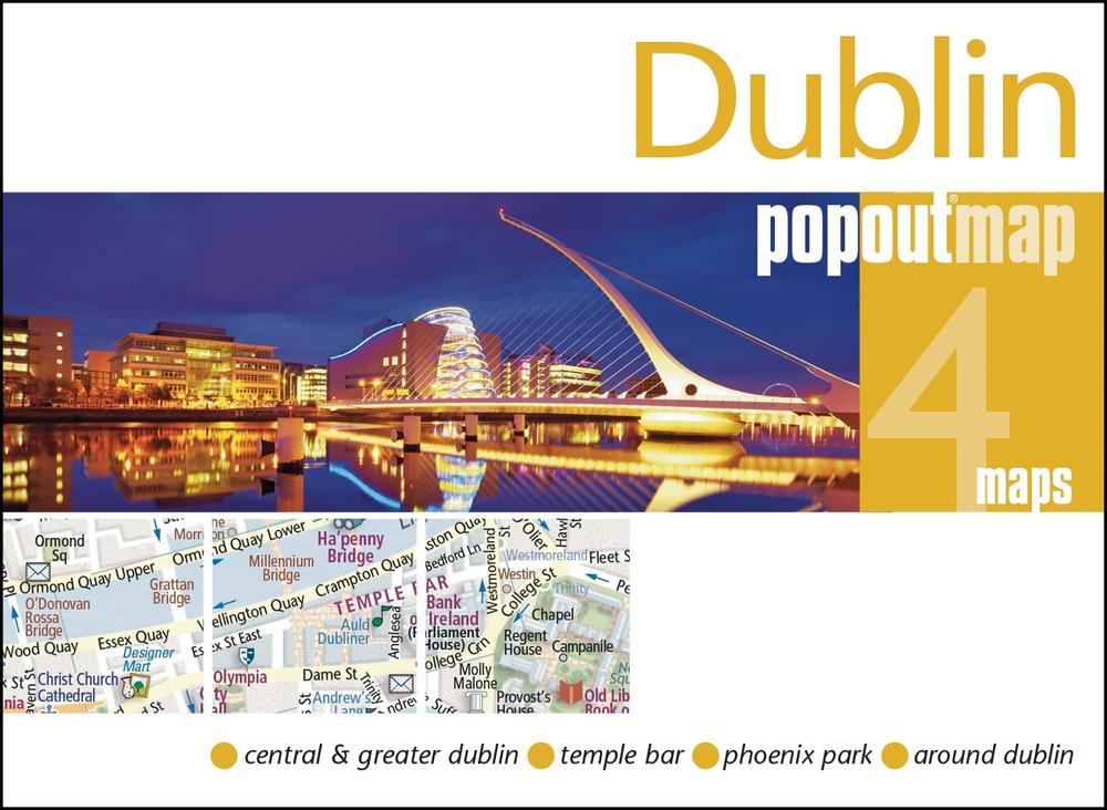 Dublin PopOut Map, 9781910218907