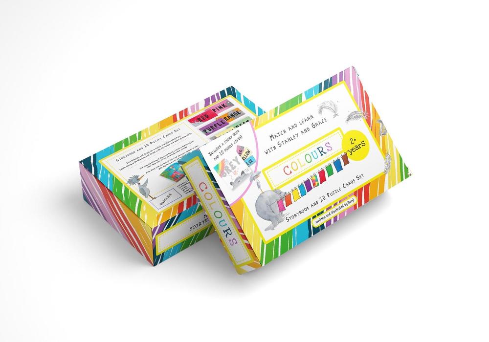 Match & Learn Set - Colours, 9781911060345