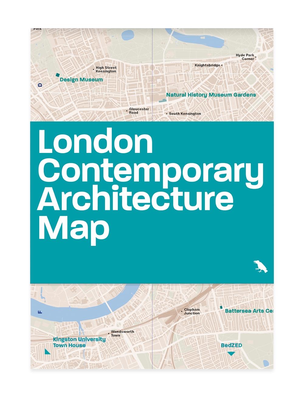London Contemporary Architecture Map, 9781912018055