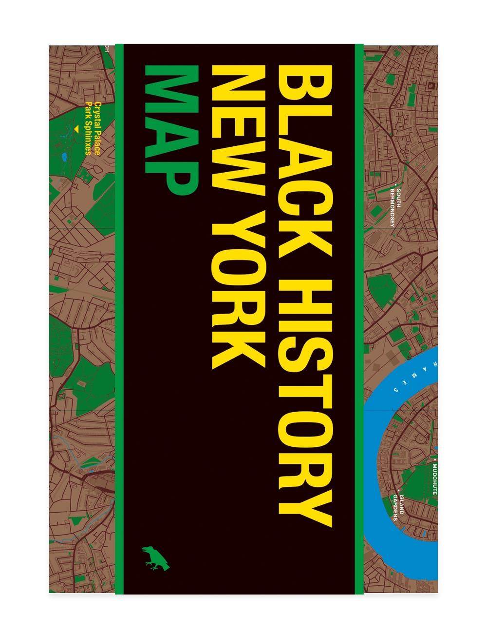 Black History New York Map, 9781912018239