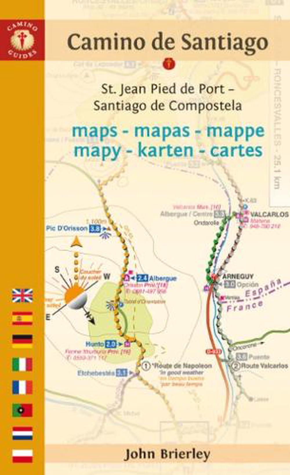Camino De Santiago Maps, 9781912216345