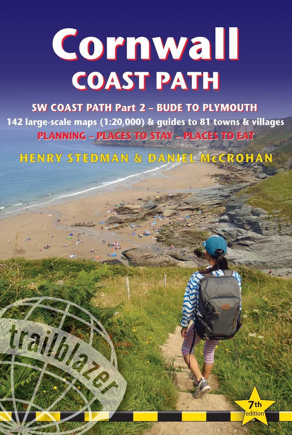 Cornwall Coast Path Trailblazer walking guide by Henry Stedman - ISBN: 9781912716265