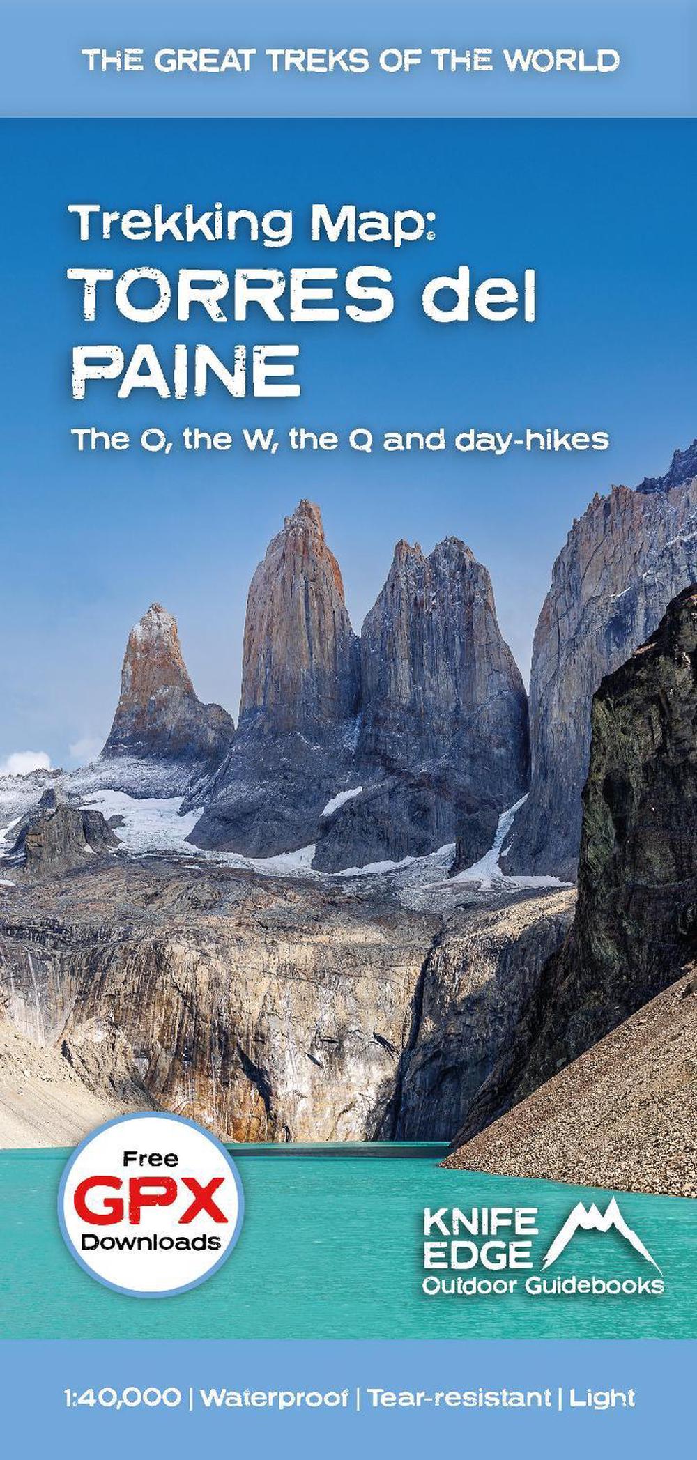 Torres del Paine: Trekking Map: by Andrew McCluggage - ISBN: 9781912933563