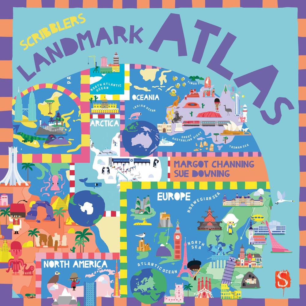 Scribblers' Landmark Atlas, 9781913337858
