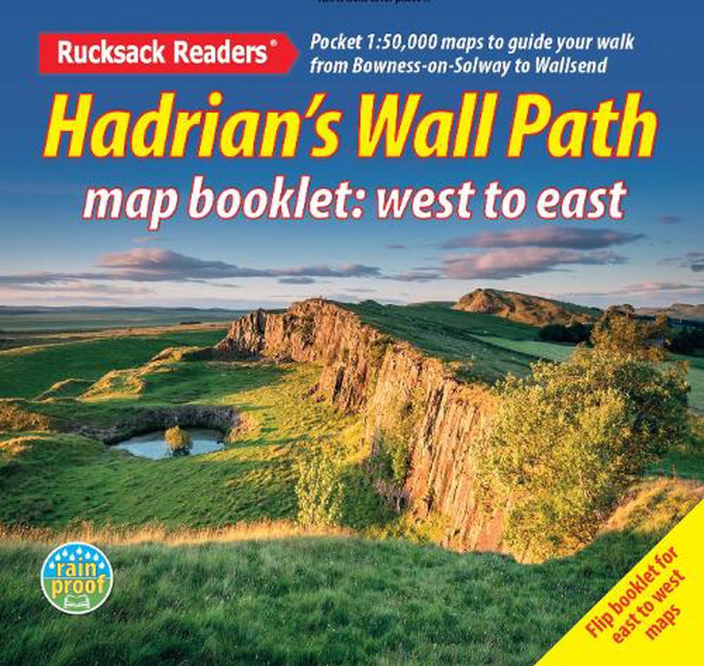Hadrian’s Wall Path map booklet by Jacquetta Megarry - ISBN: 9781913817350