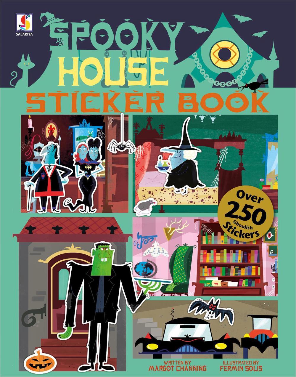 Spooky House Sticker Book by Margot Channing, Paperback, 9781913971908