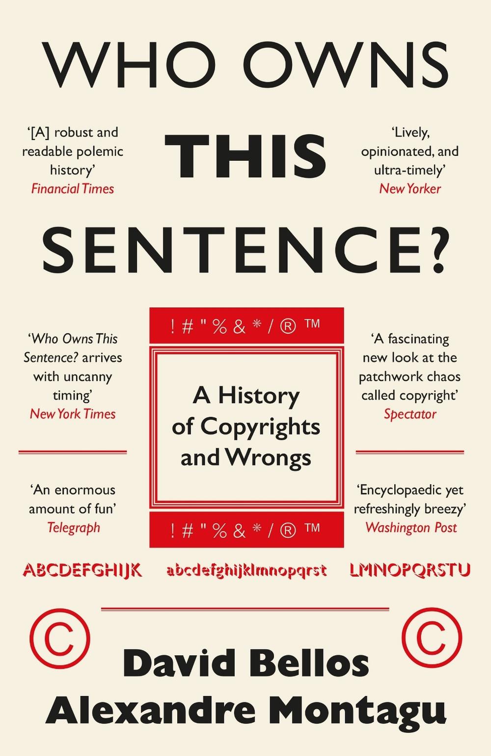 Who Owns This Sentence?, 9781914495885