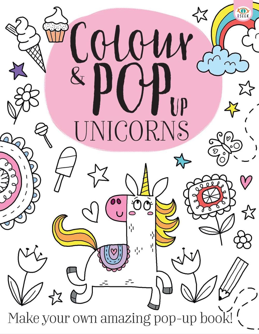 Colour & Pop Up Unicorns by Elizabeth Golding - ISBN: 9781914598906