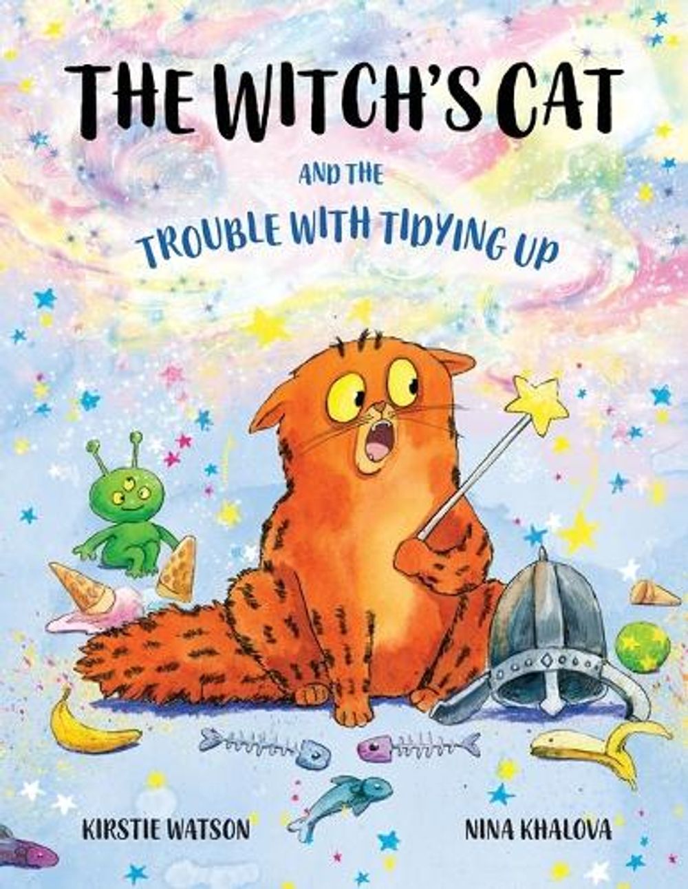 Cover of The Witch's Cat and The Trouble With Tidying Up