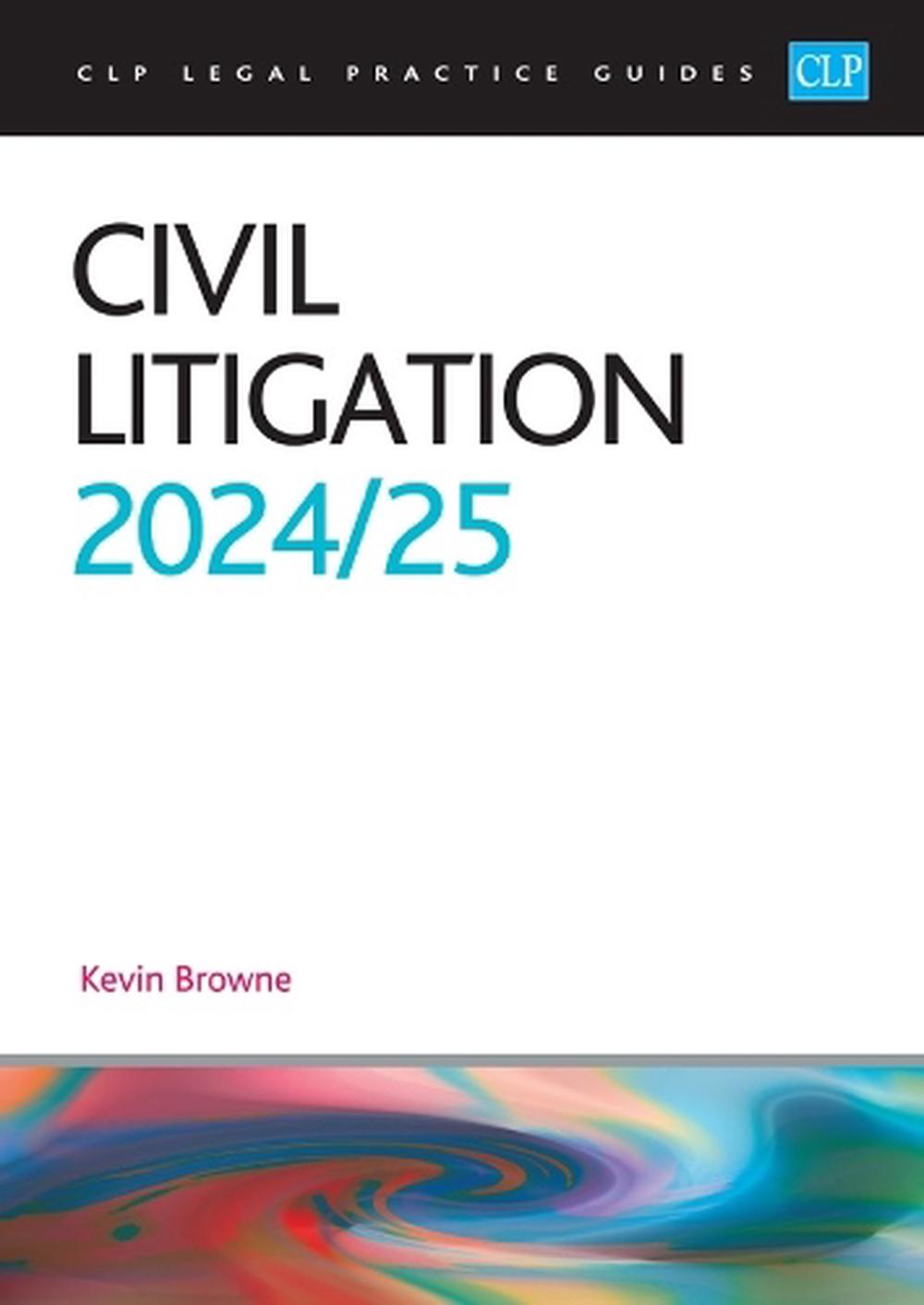 Civil Litigation 2024/2025, 9781915469816