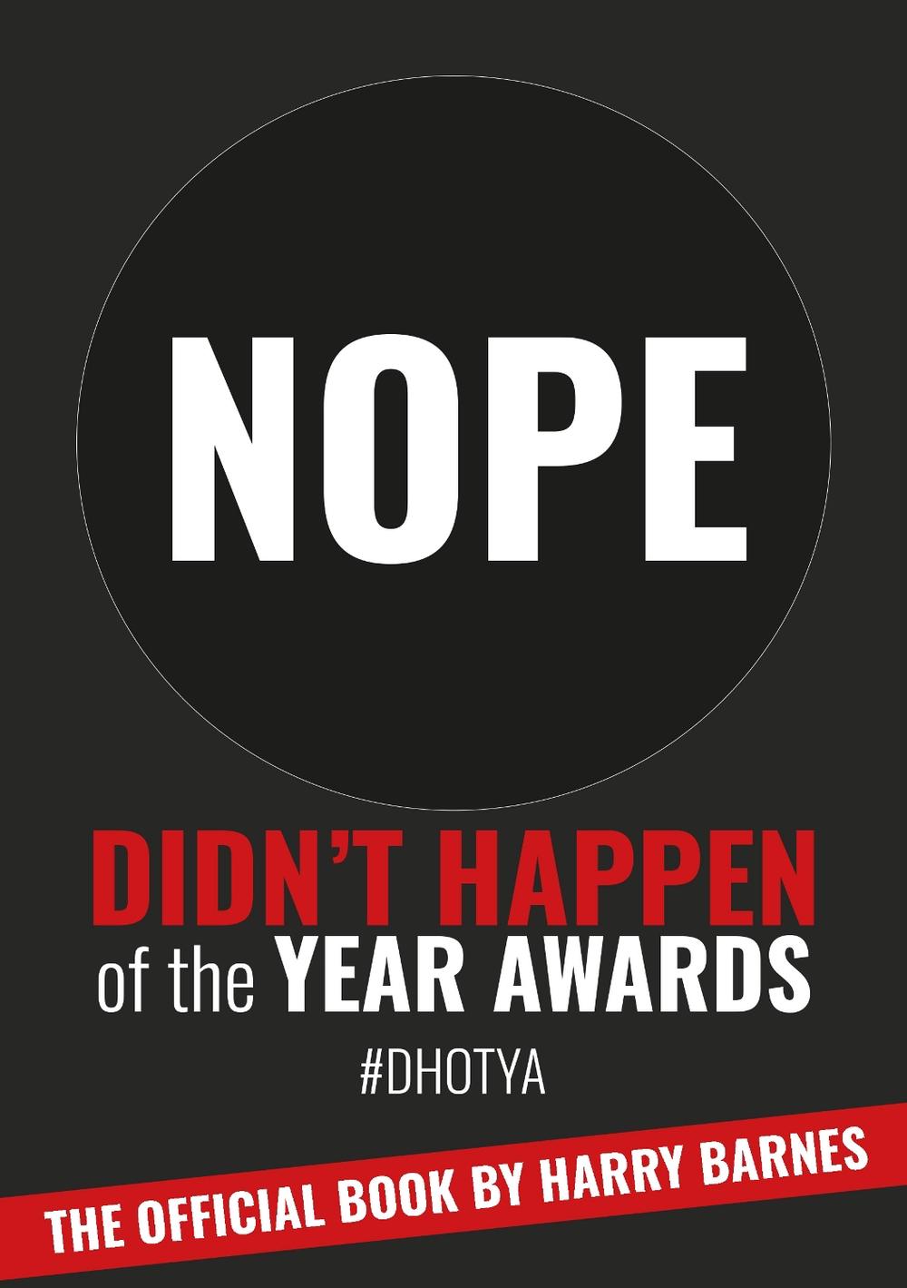 Didn't Happen of the Year Awards - The Official Book, 9781915538000