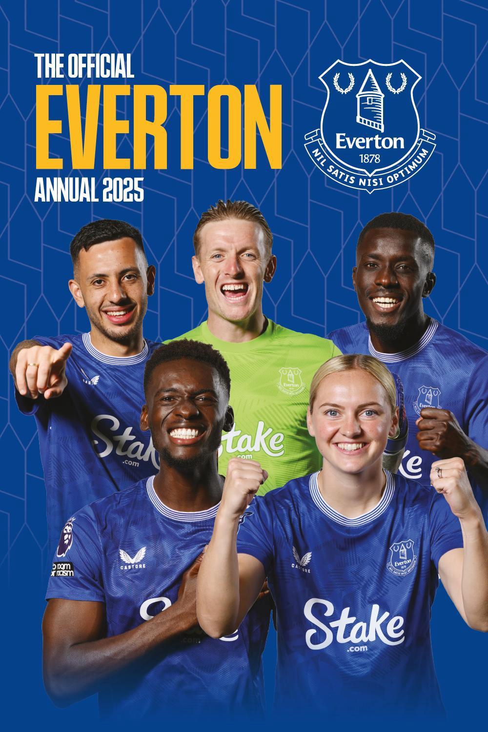 Official Everton FC Annual 2025 by Grange - ISBN: 9781915879851