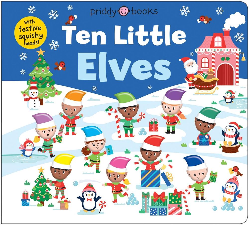 Ten Little Elves (Little Squishies) by Roger Priddy - ISBN: 9781916745728