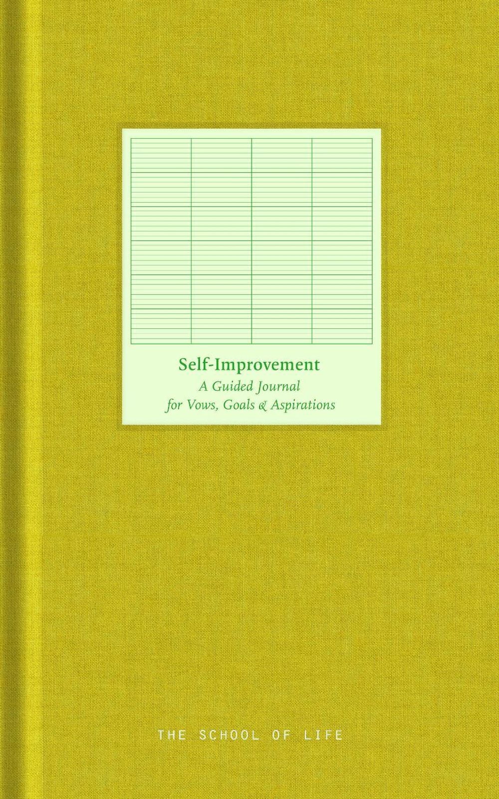 Self-Improvement Journal by The School of Life - ISBN: 9781916753204