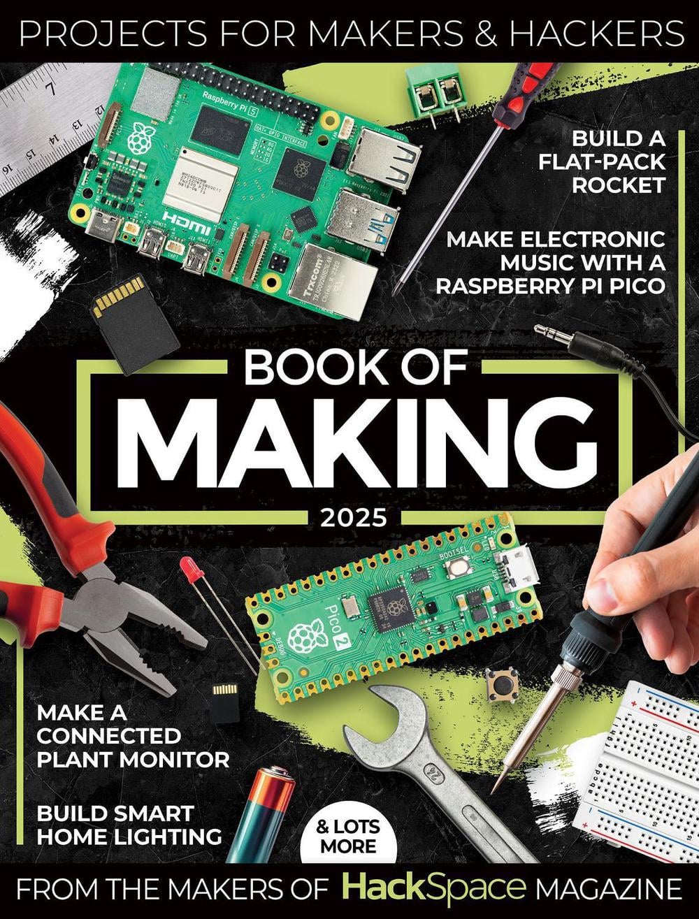 Book of Making 2025 by The Makers of Hackspace Magazine - ISBN: 9781916868366