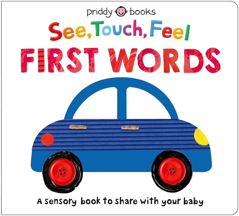 See, Touch, Feel: First Words by Priddy Books, Board Book ...