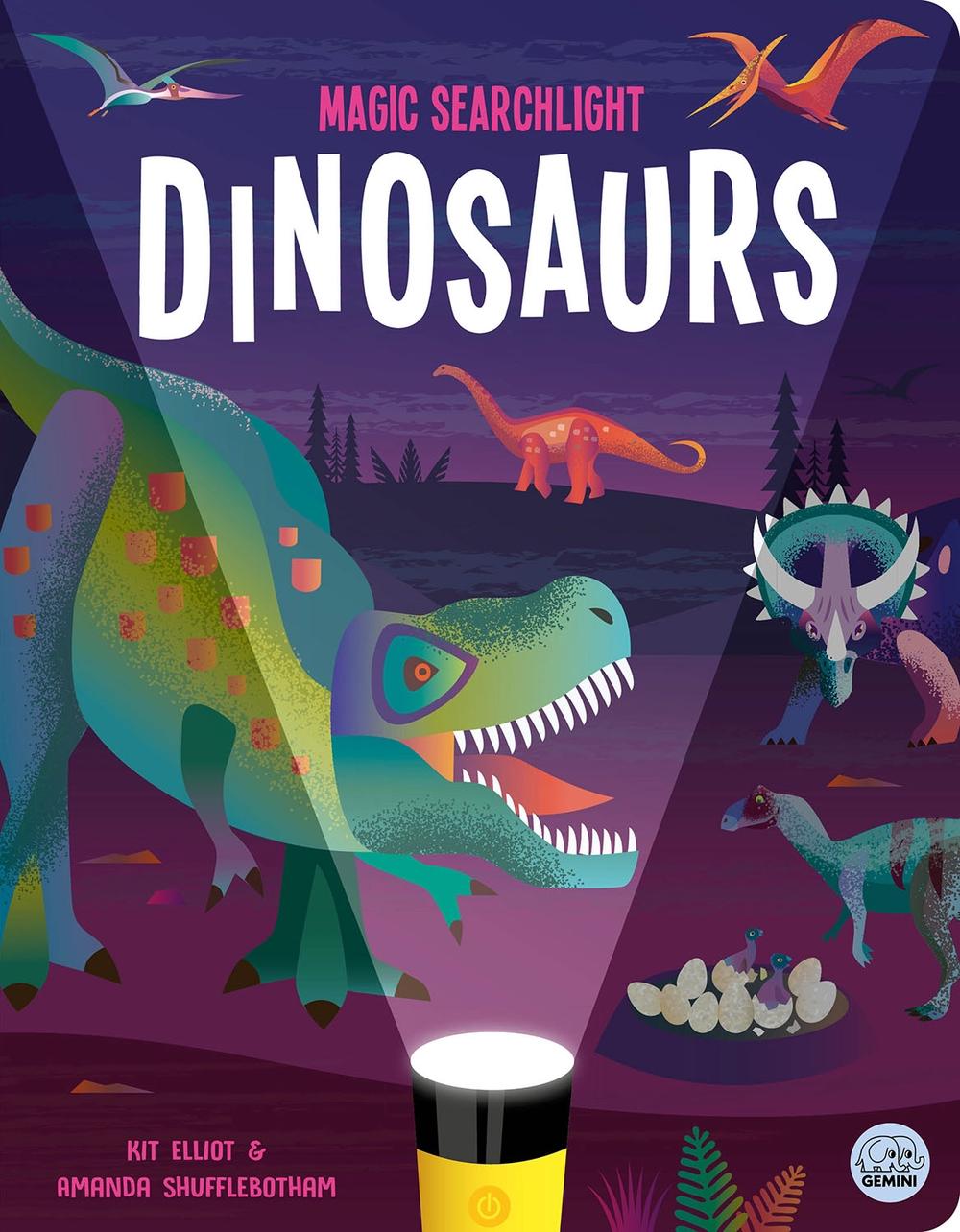 Magic Searchlight - Dinosaurs by Kit Elliot - ISBN: 9781917082013