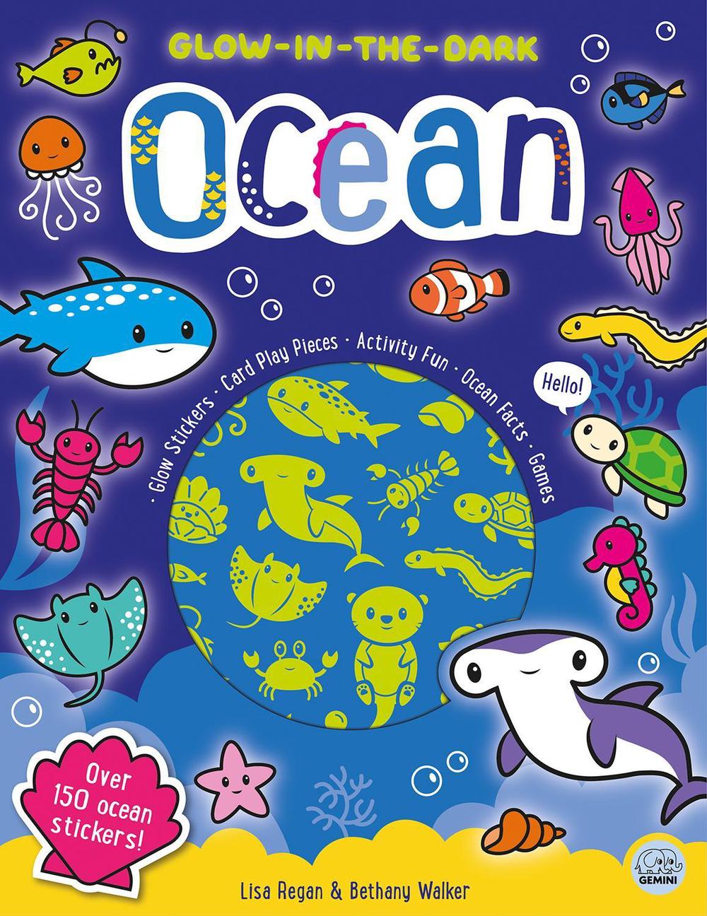Glow-in-the-Dark Ocean Sticker Activity by Lisa Regan - ISBN: 9781917082211