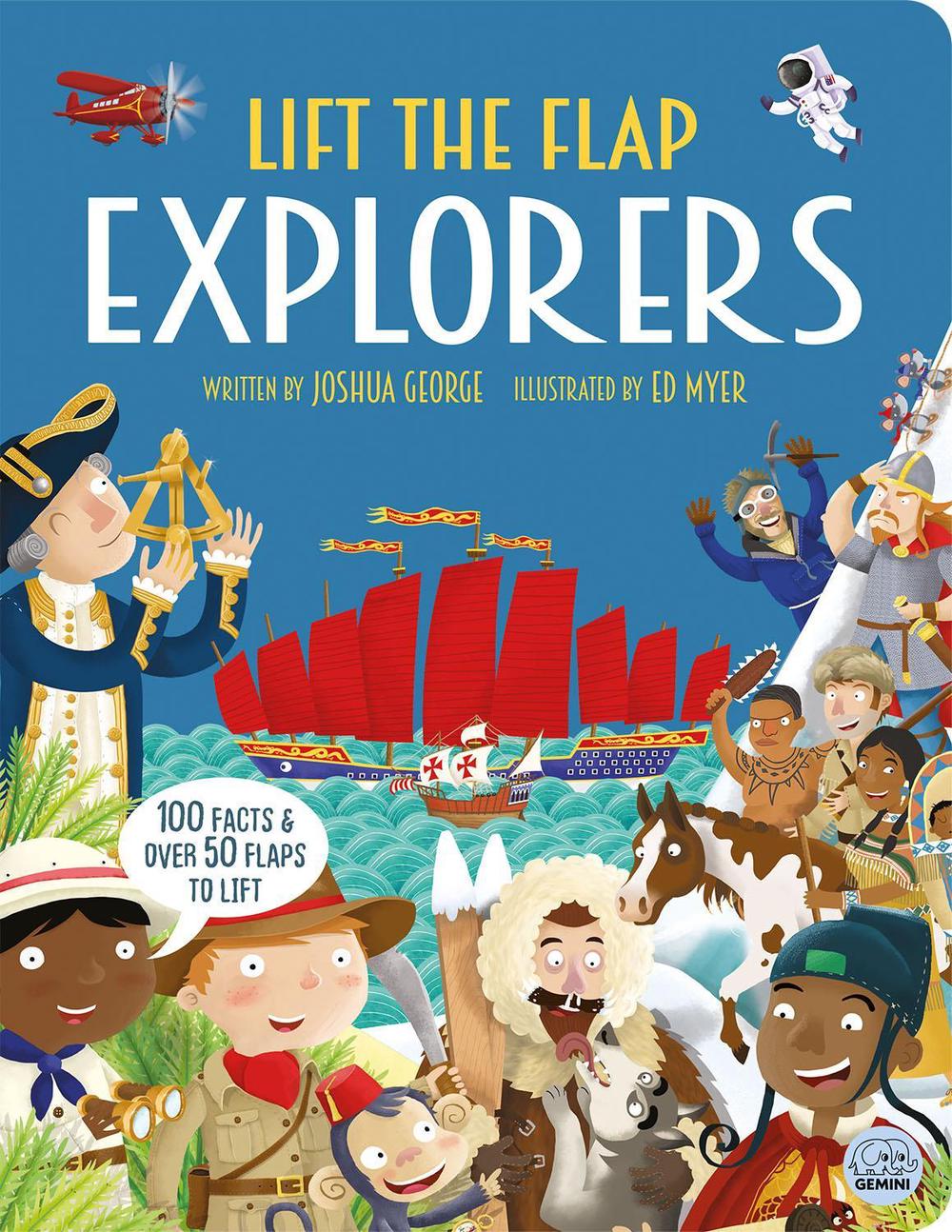 Lift The Flap Explorers by Joshua George - ISBN: 9781917082556
