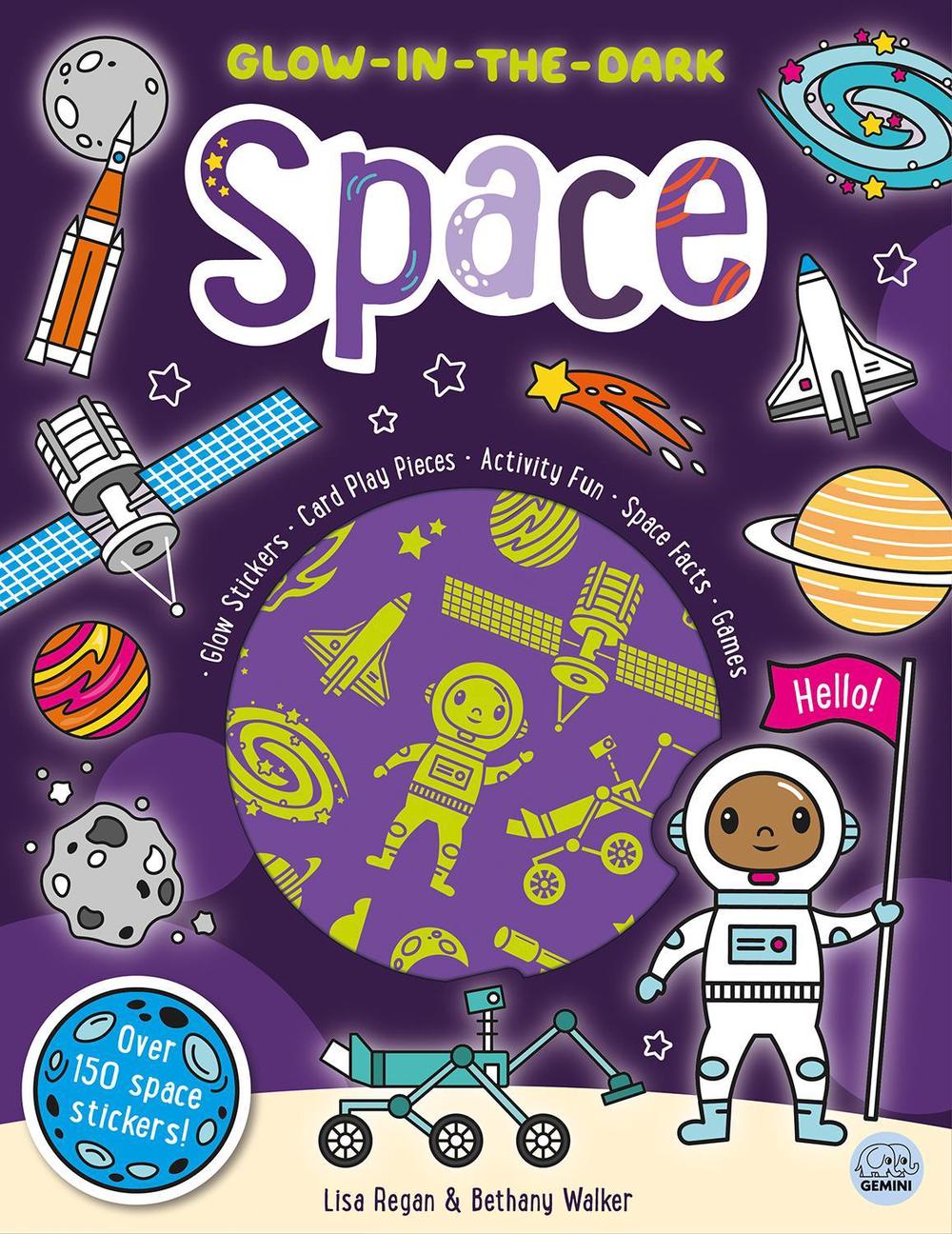 Glow-in-the-Dark Space Sticker Activity by Lisa Regan - ISBN: 9781917082570