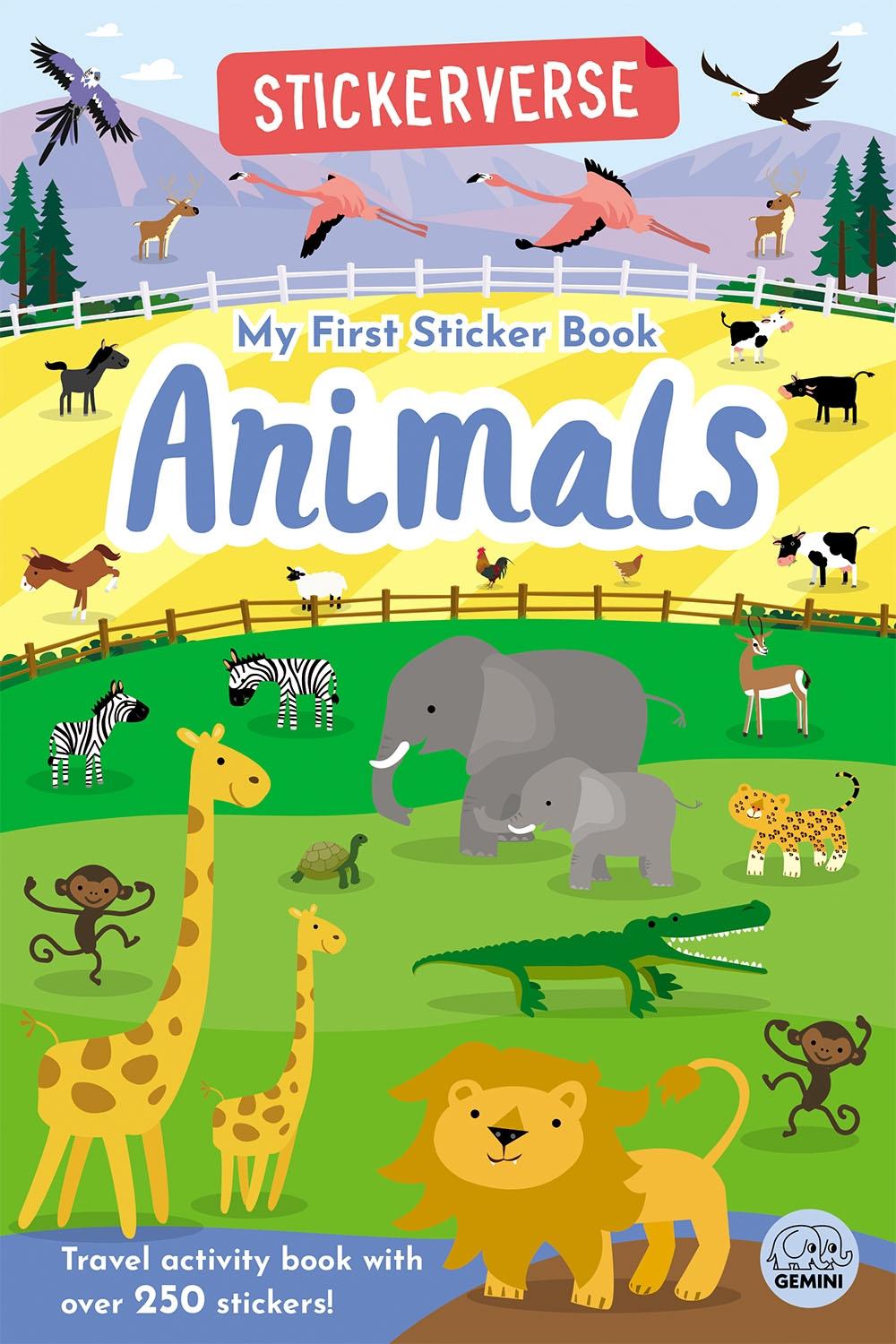 Stickerverse: My First Sticker Book Animals by Oakley Graham - ISBN: 9781917082624