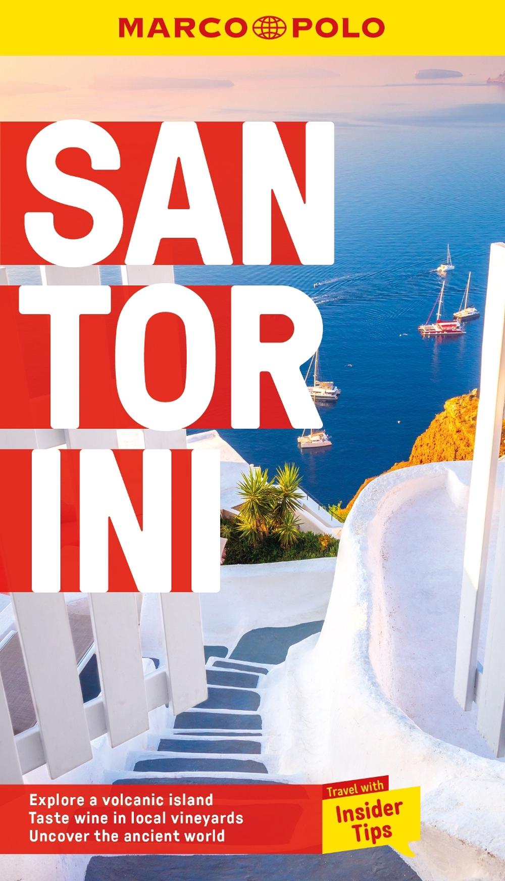 Santorini Marco Polo Pocket Travel Guide - with pull out map, 9781917131063