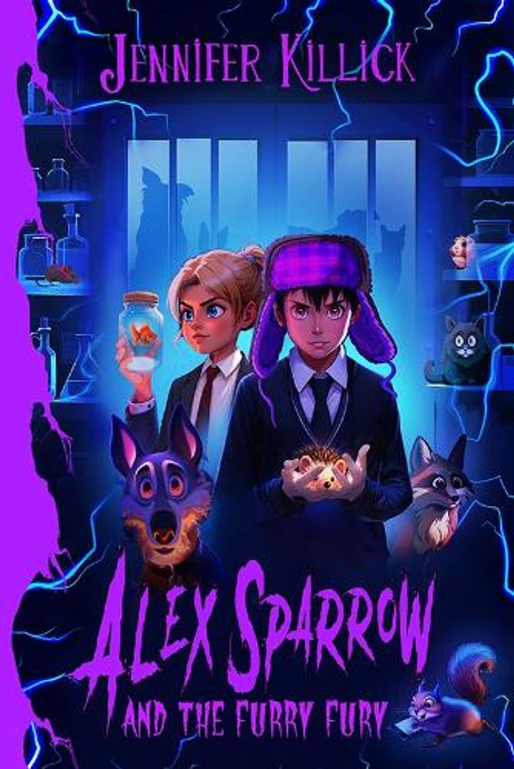 Cover of Alex Sparrow and the Furry Fury