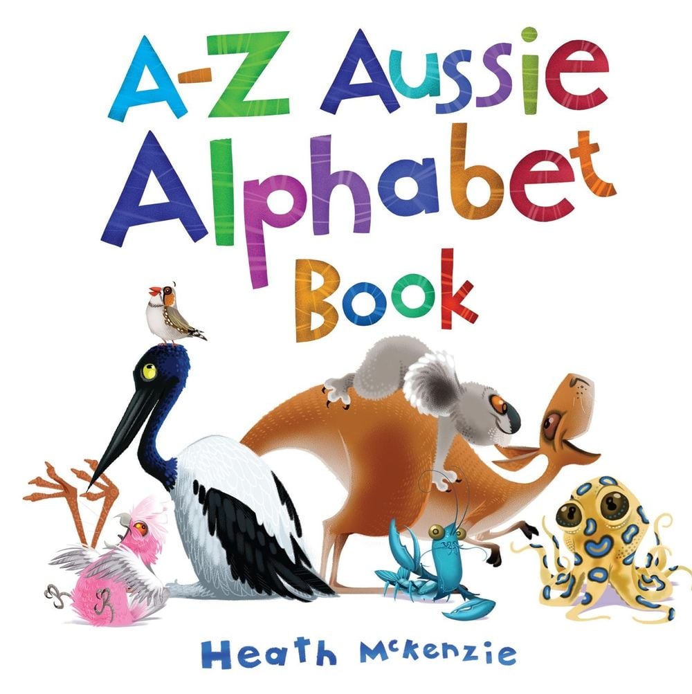 A-Z Aussie Alphabet Book by Heath McKenzie - ISBN: 9781922179234