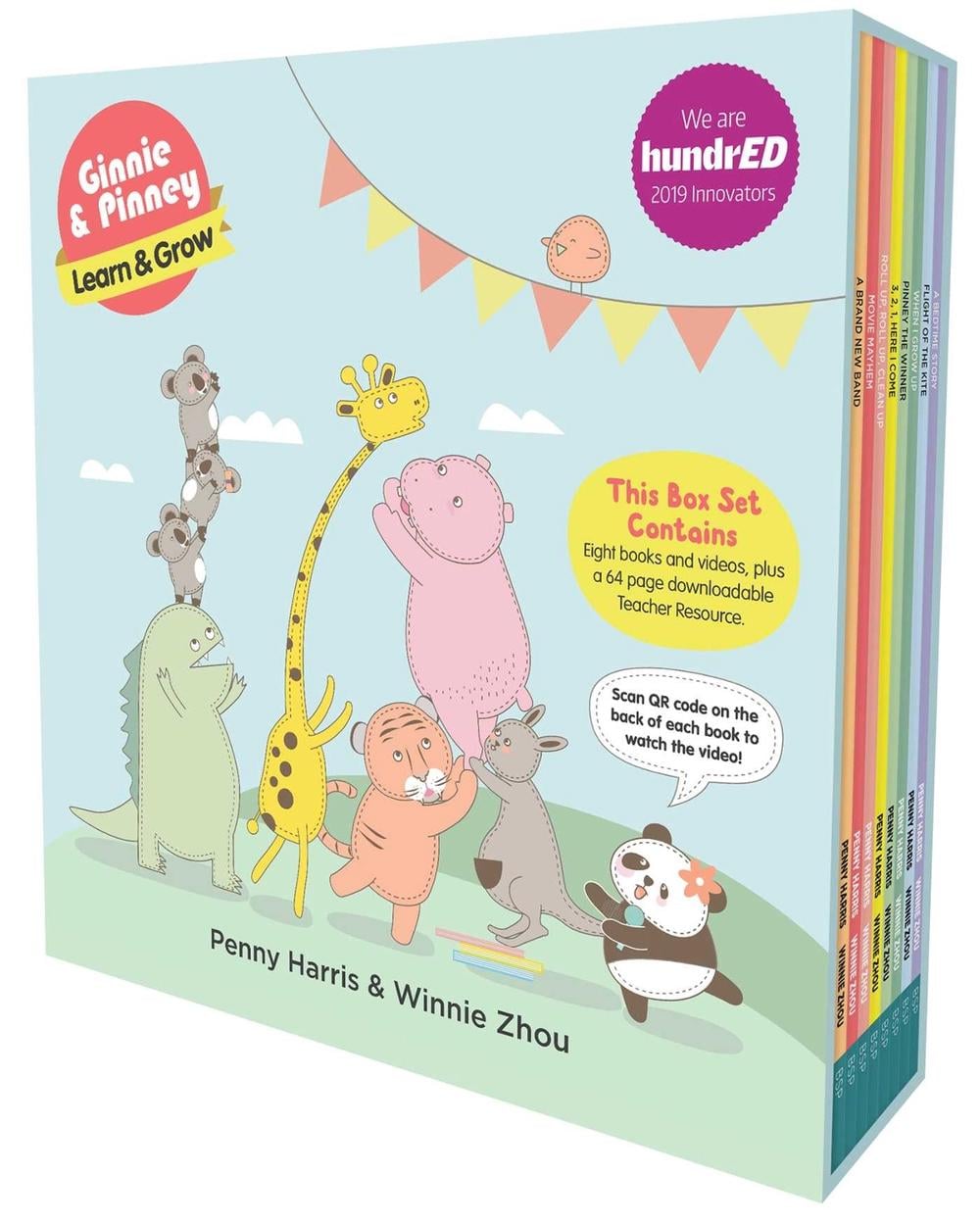Ginnie & Pinney 8 Book Educational Slipcase Set by Penny Harris - ISBN: 9781922265814