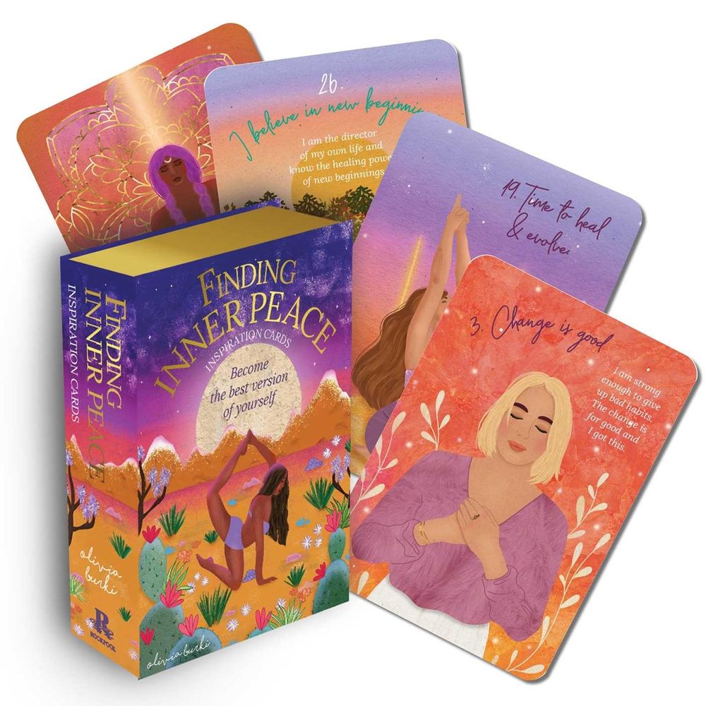 Finding Inner Peace Inspiration Cards by Olivia Bürki - ISBN: 9781922579027