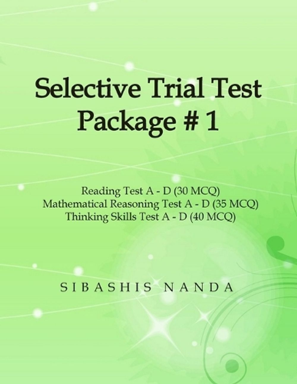 Selective Trial Test Package Set 1 by Sibashis Nanda - ISBN: 9781922608345