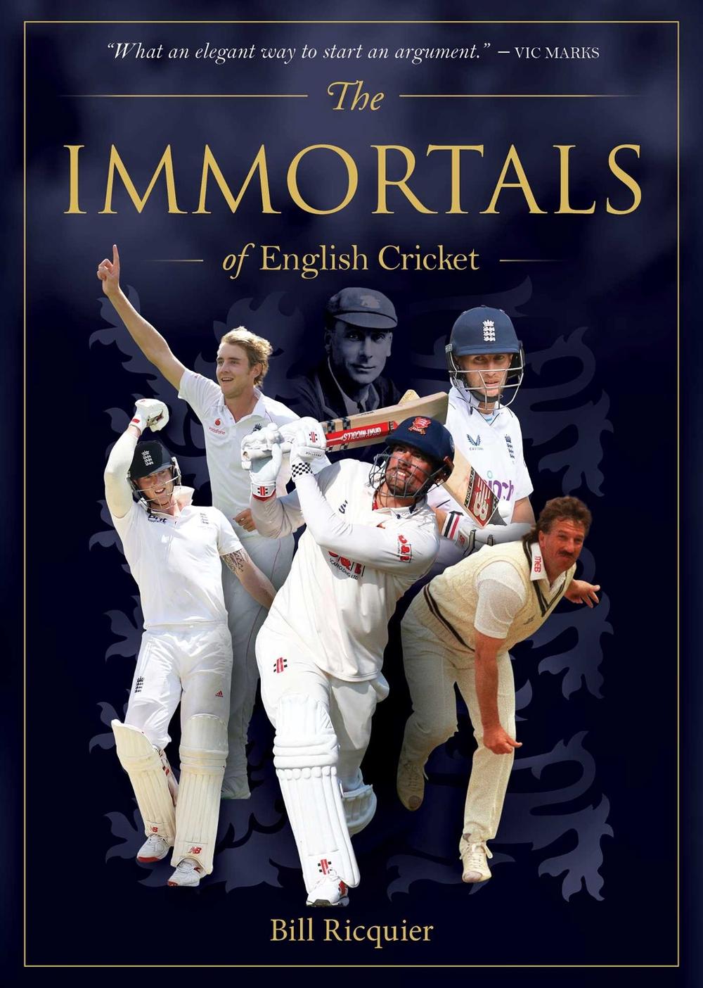 Immortals of English Cricket by Bill Ricquier - ISBN: 9781922662224