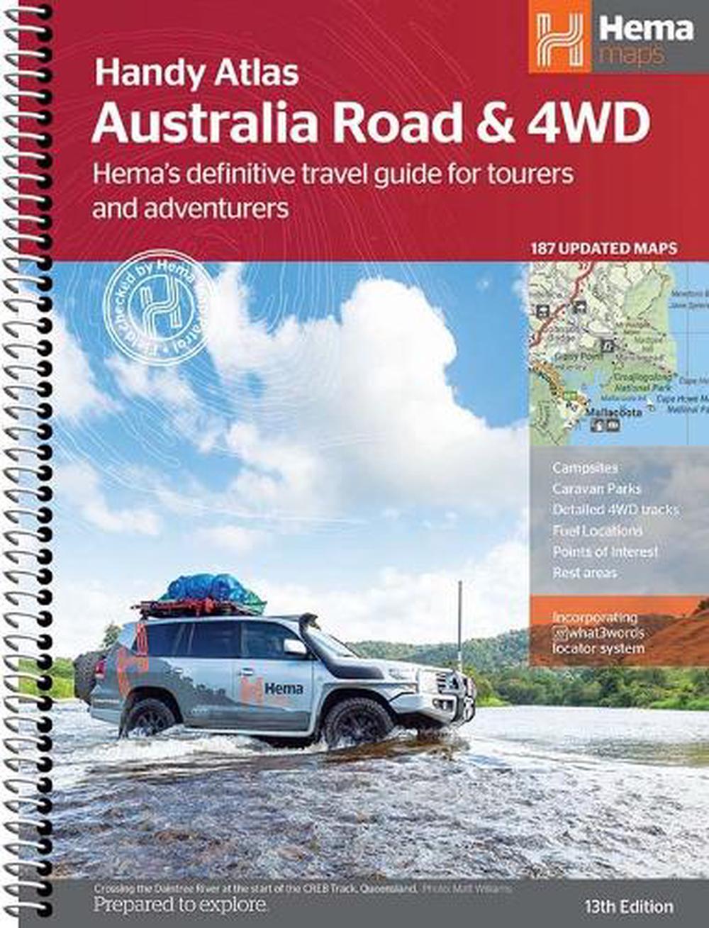 Australia Road & 4WD handy atlas B5 spir., 9781922668042