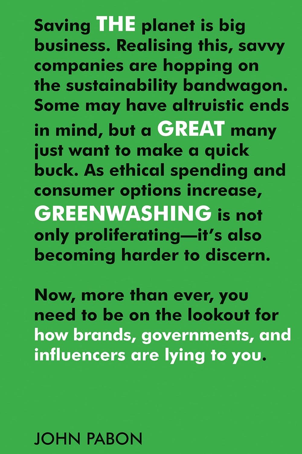 The Great Greenwashing by John Pabon - ISBN: 9781922779038